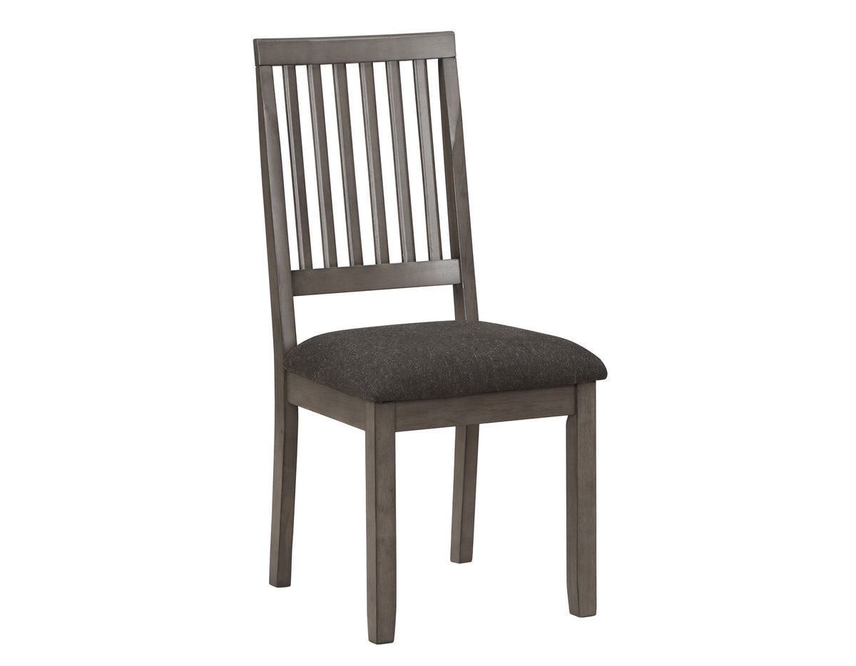 Yorktown Gray 5-Piece Round Dining Room Set from Steve Silver - Luna Furniture