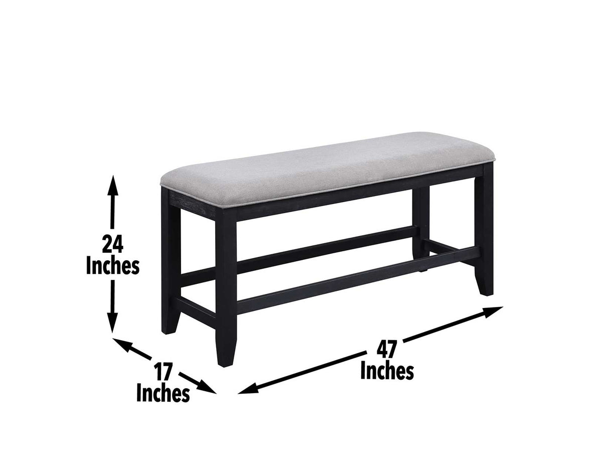 Yves 24-inch Counter Bench from Steve Silver - Luna Furniture
