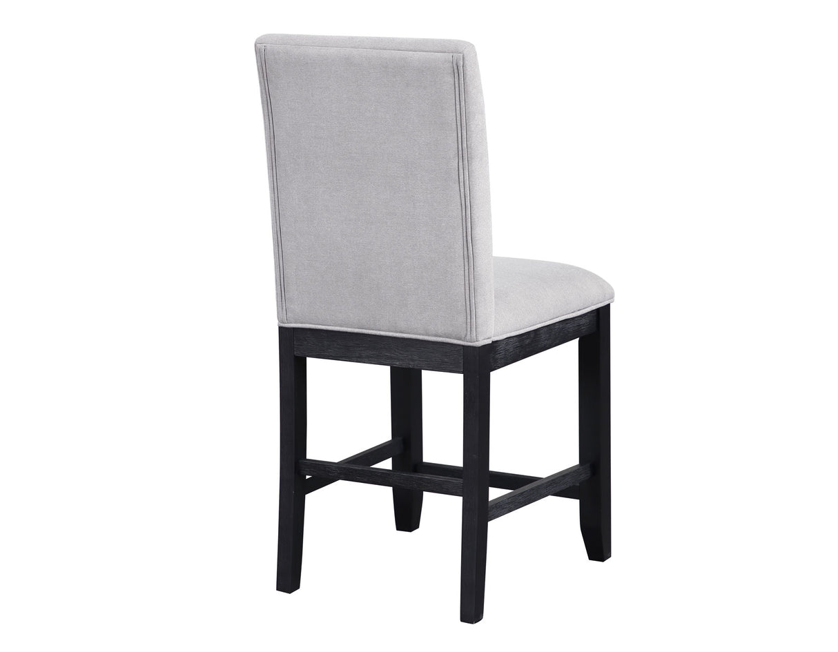 Yves Charcoal Storage Counter Height Dining Set from Steve Silver - Luna Furniture