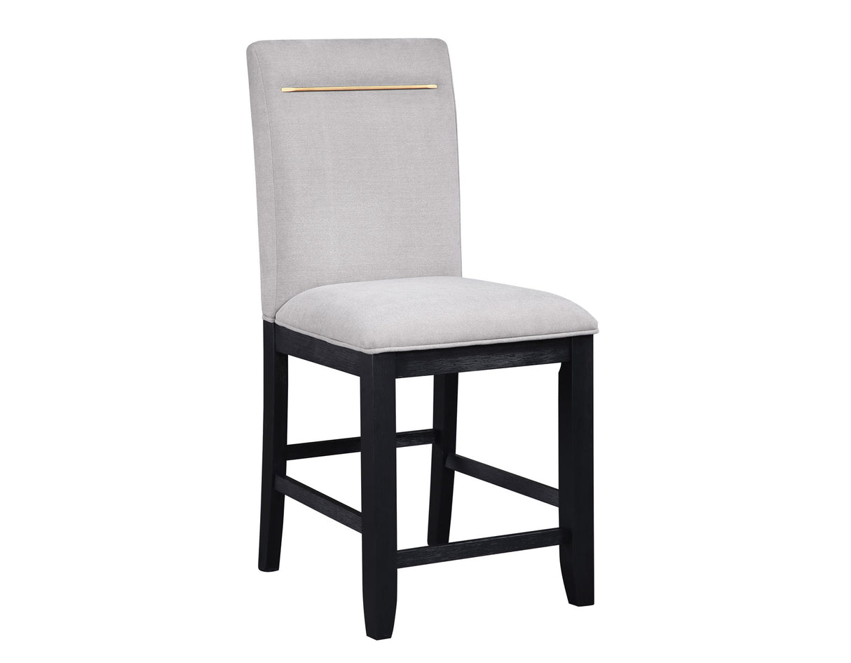 Yves Charcoal Storage Counter Height Dining Set from Steve Silver - Luna Furniture
