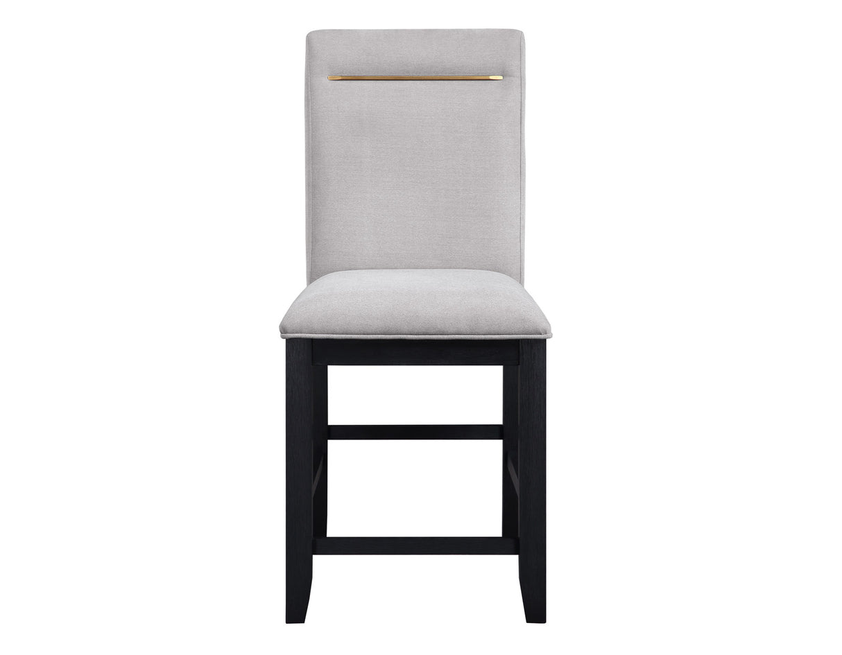 Yves Charcoal Storage Counter Height Dining Set from Steve Silver - Luna Furniture