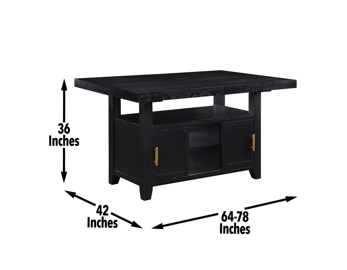 Yves 78-inch Counter Storage Table from Steve Silver - Luna Furniture