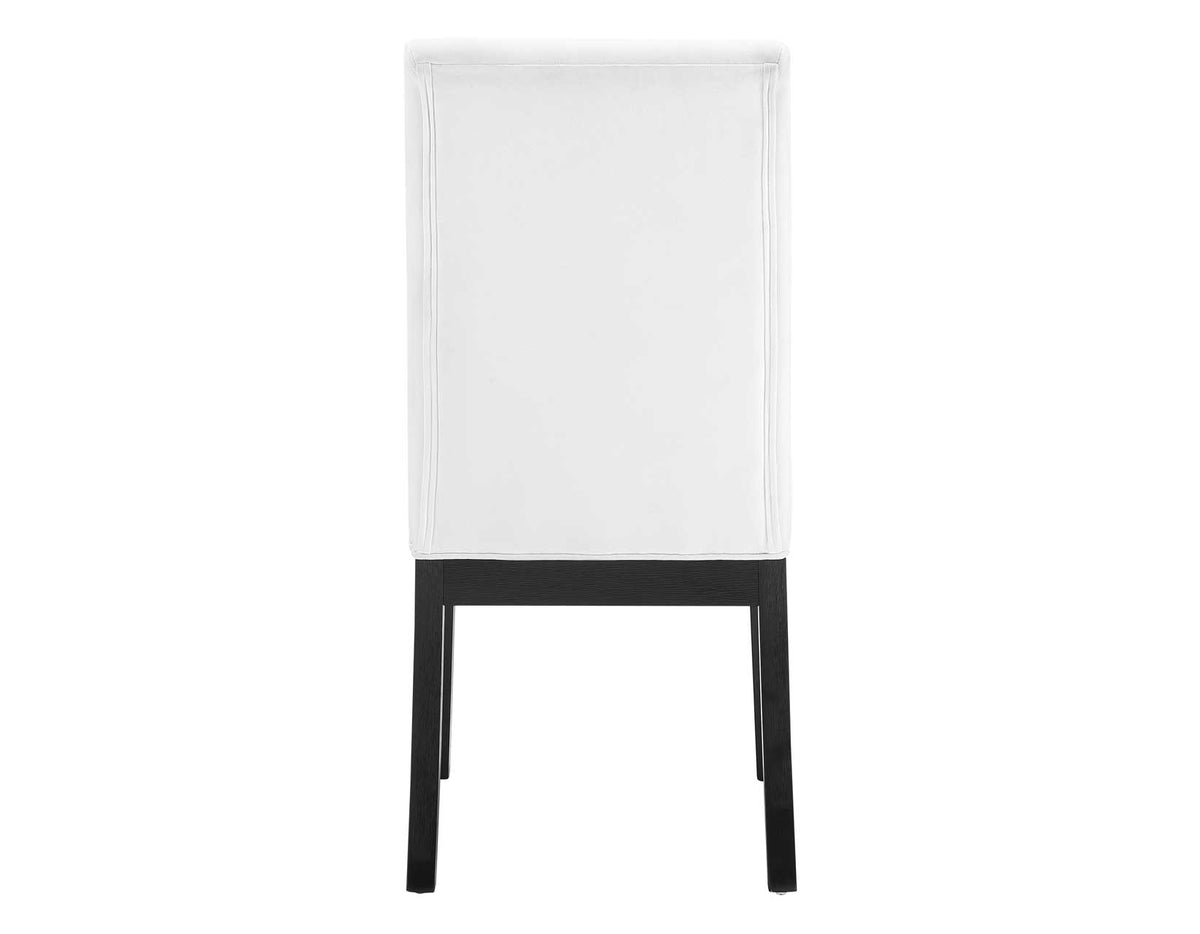 Yves Performance Chair – White, Set of 2 from Steve Silver - Luna Furniture