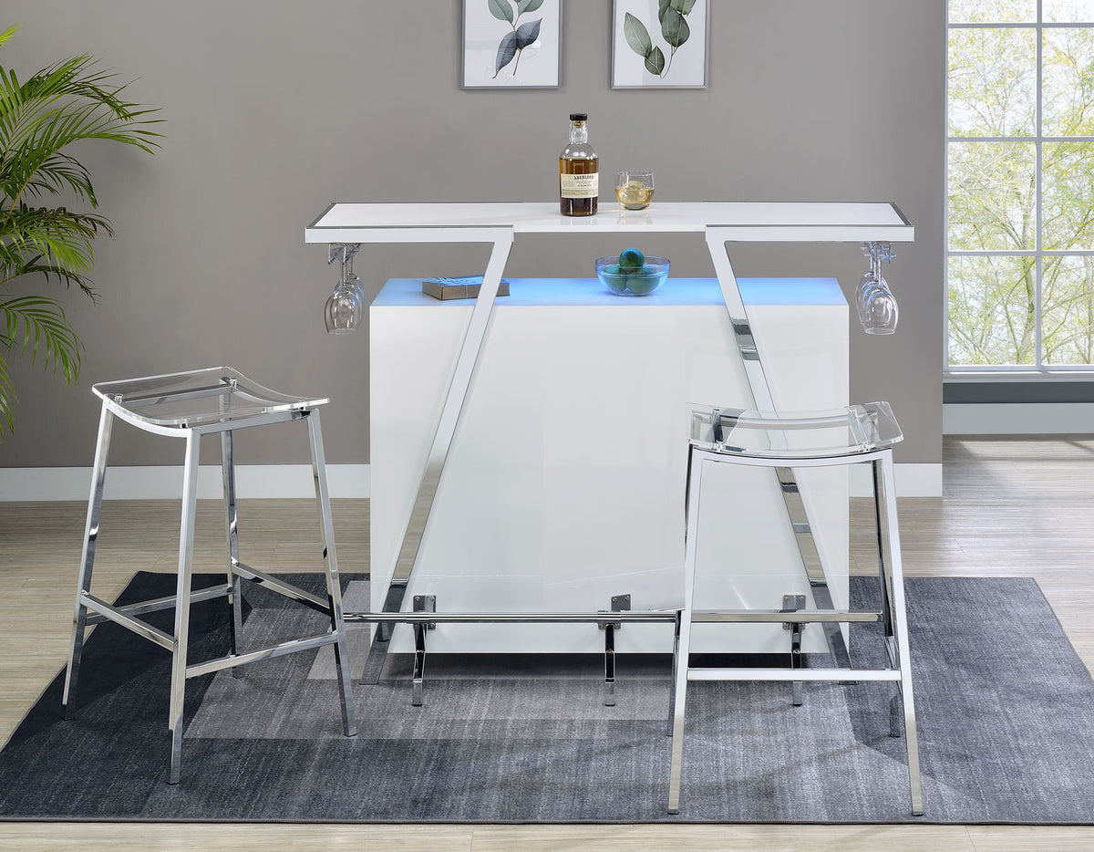 Zena 30″ Backless Bar Stool from Steve Silver - Luna Furniture