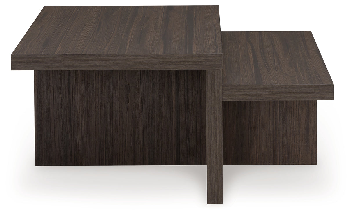 Zendex Brown Table from Ashley - Luna Furniture