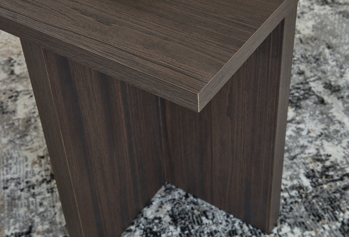 Zendex Brown Table from Ashley - Luna Furniture