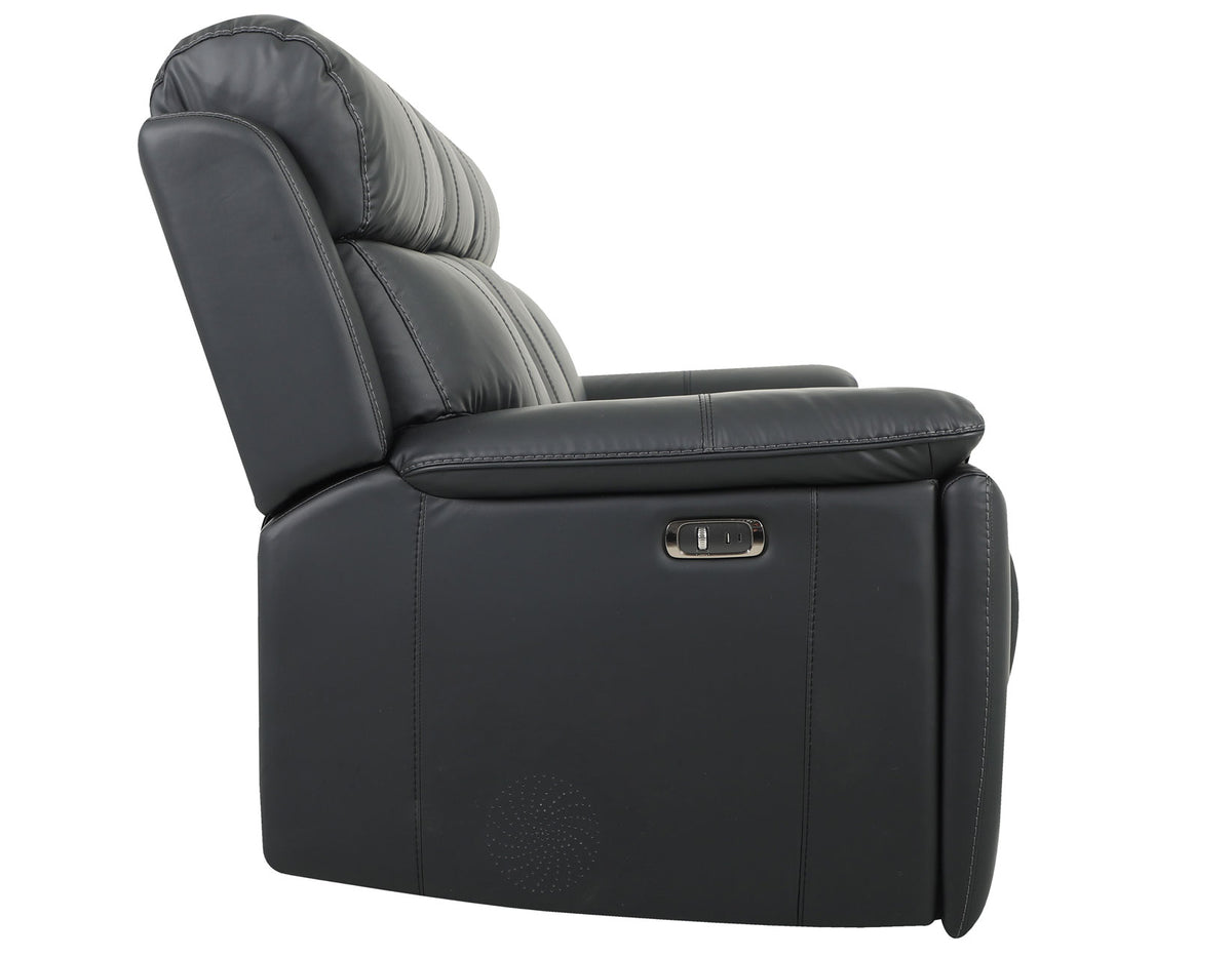 Zenith 3-Piece Power Home Theater Reclining Set with Built-in Speakers, Lighting and Vibration from Steve Silver - Luna Furniture