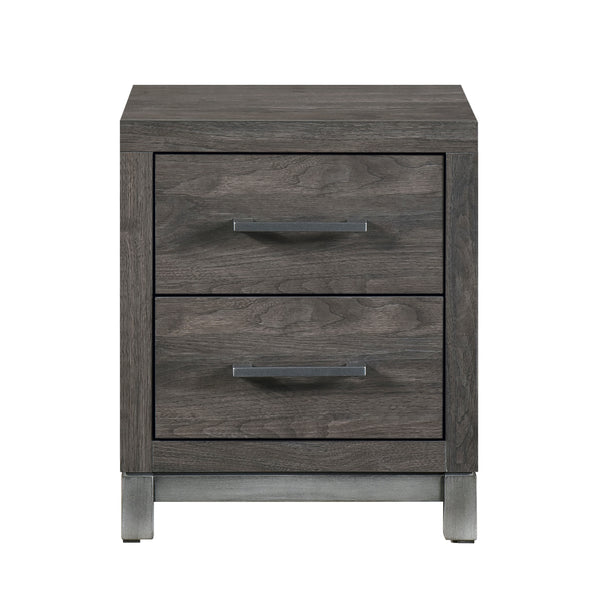 Zephyr Brownish Gray Nightstand