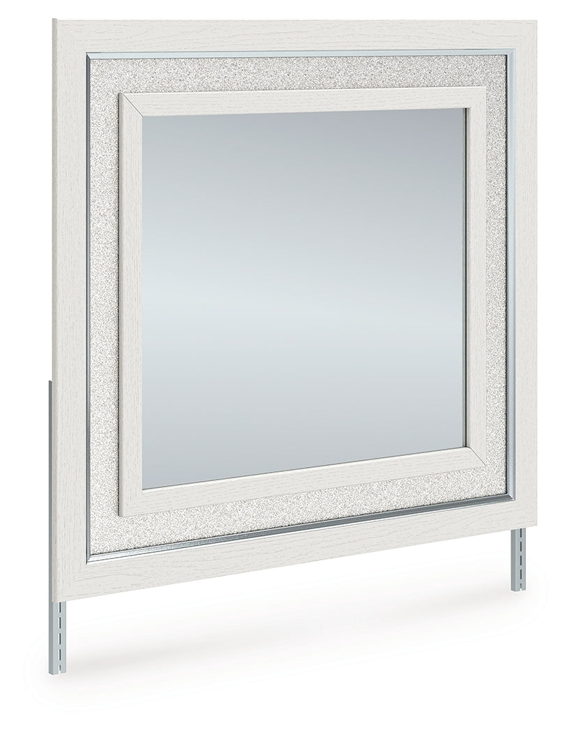 Zuraleus White Bedroom Mirror from Ashley - Luna Furniture