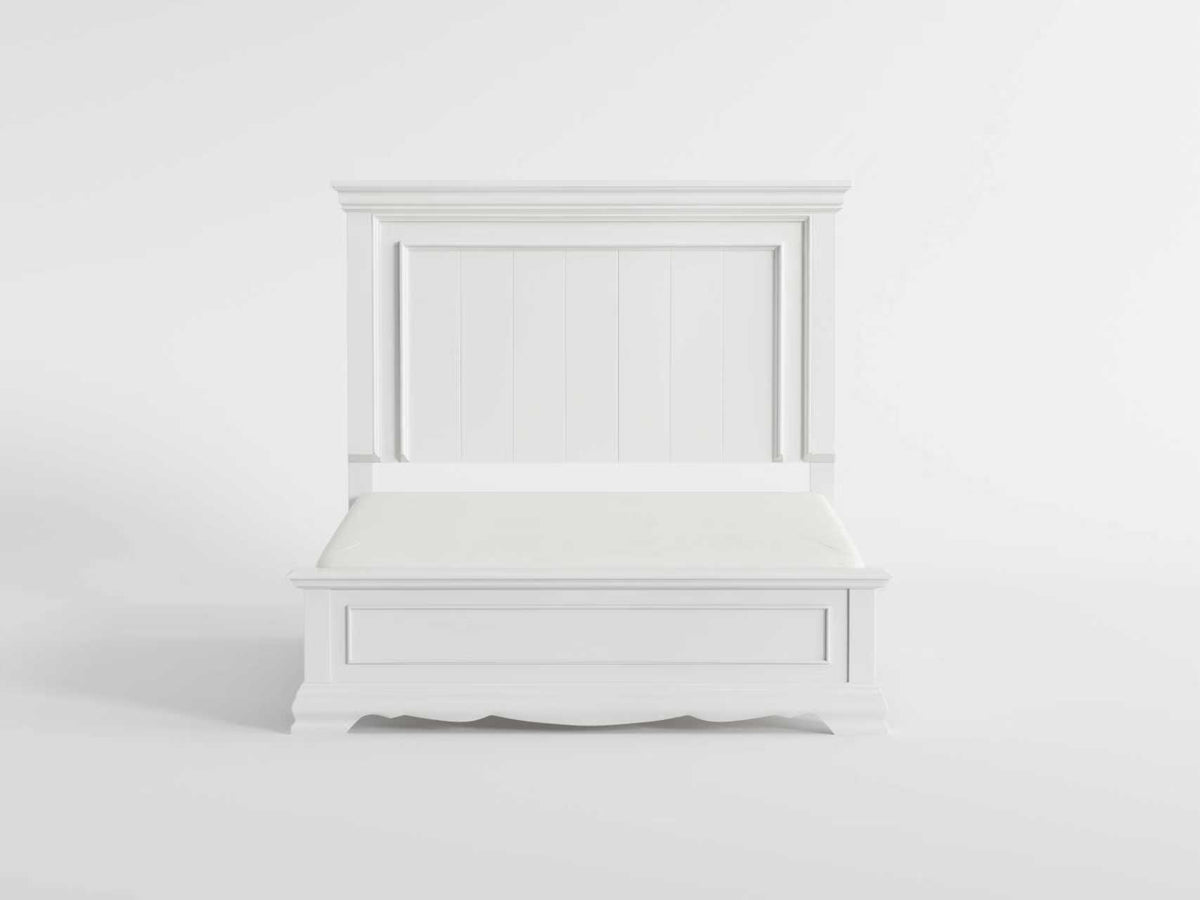 York White Eastern King Bed from Homelegance - Luna Furniture