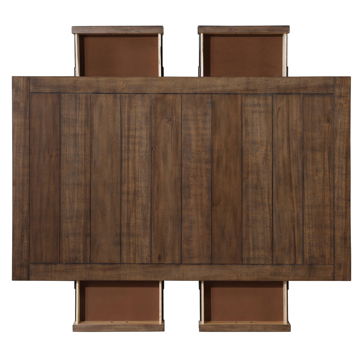 Joanna 6-Piece Dining Set, Brown from Steve Silver - Luna Furniture
