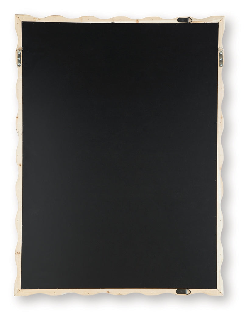 Acelmore Light Brown Accent Mirror from Ashley - Luna Furniture