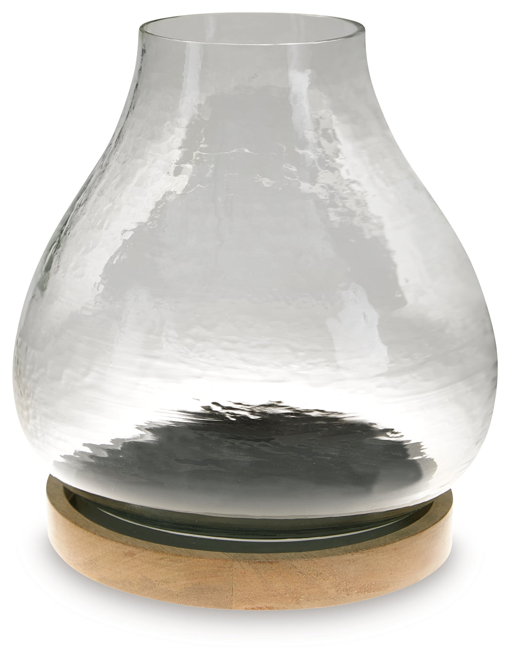 Adalisen Clear/Brown Candle Holder from Ashley - Luna Furniture