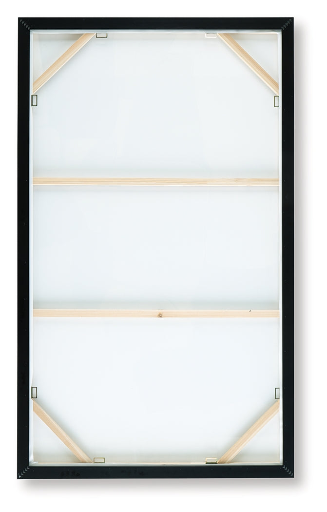 Adilson White/Gray/Black Wall Art from Ashley - Luna Furniture