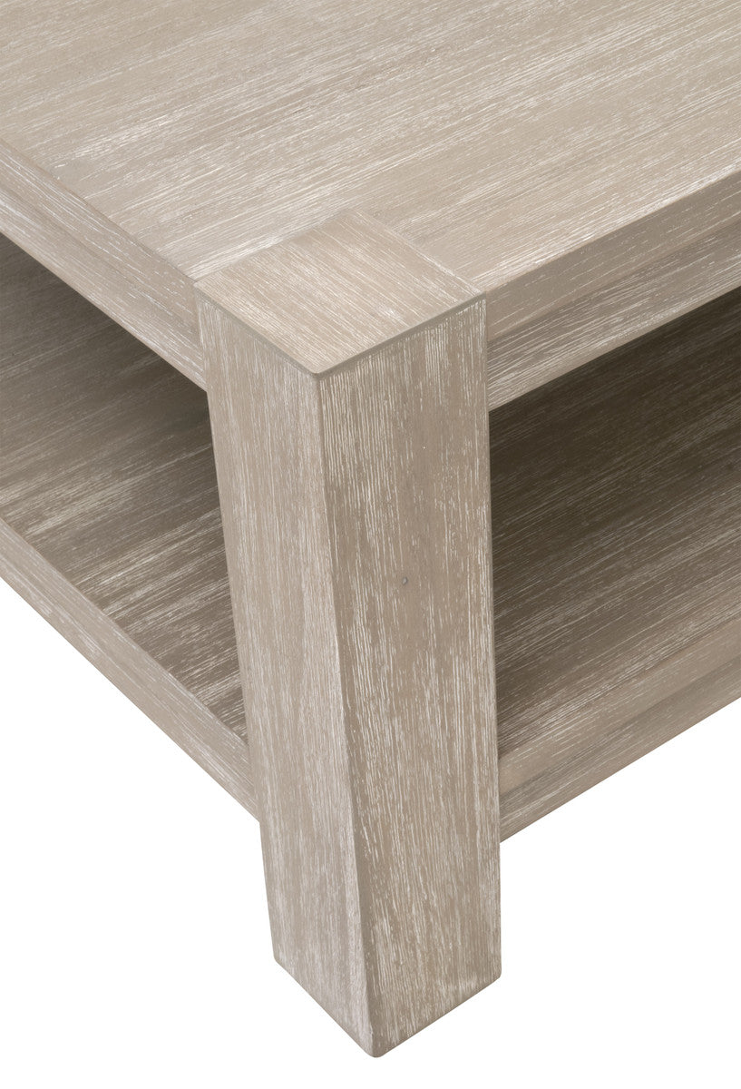Adler Coffee Table in Natural Gray Acacia from Essentials For Living - Luna Furniture