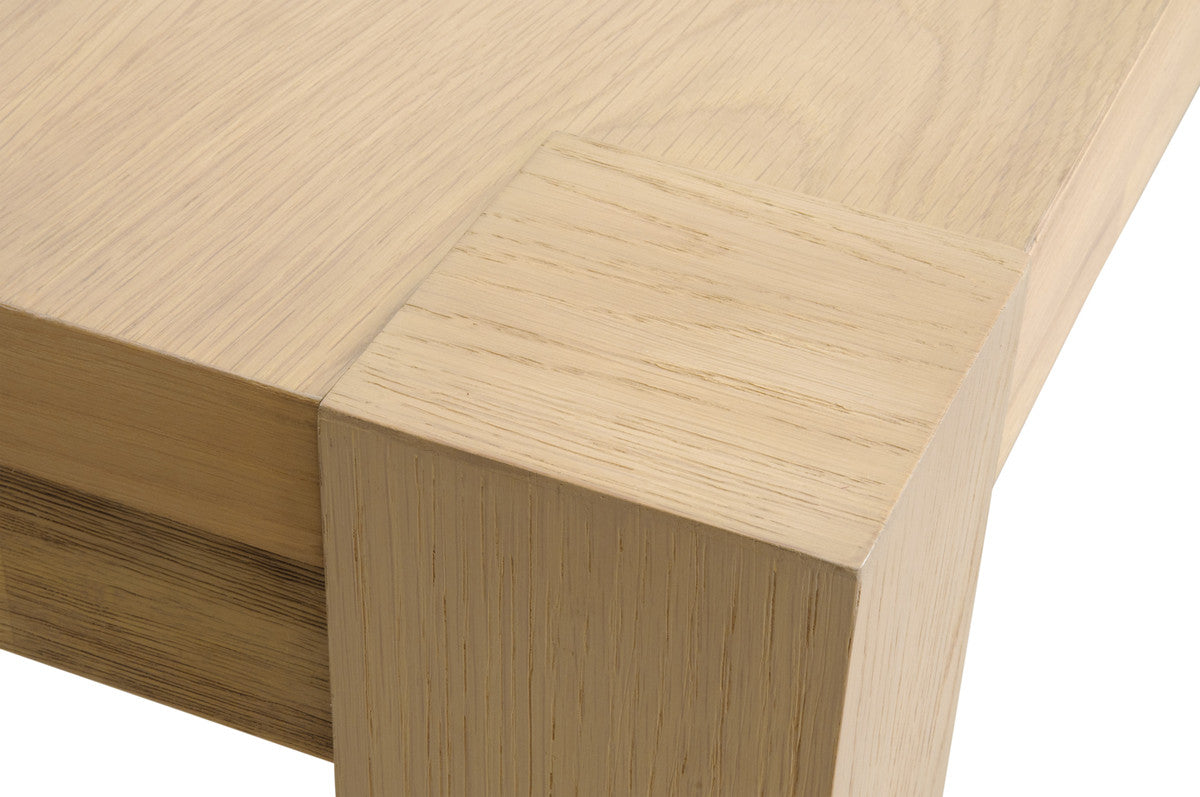 Adler Extension Dining Table in Light Honey Oak from Essentials For Living - Luna Furniture