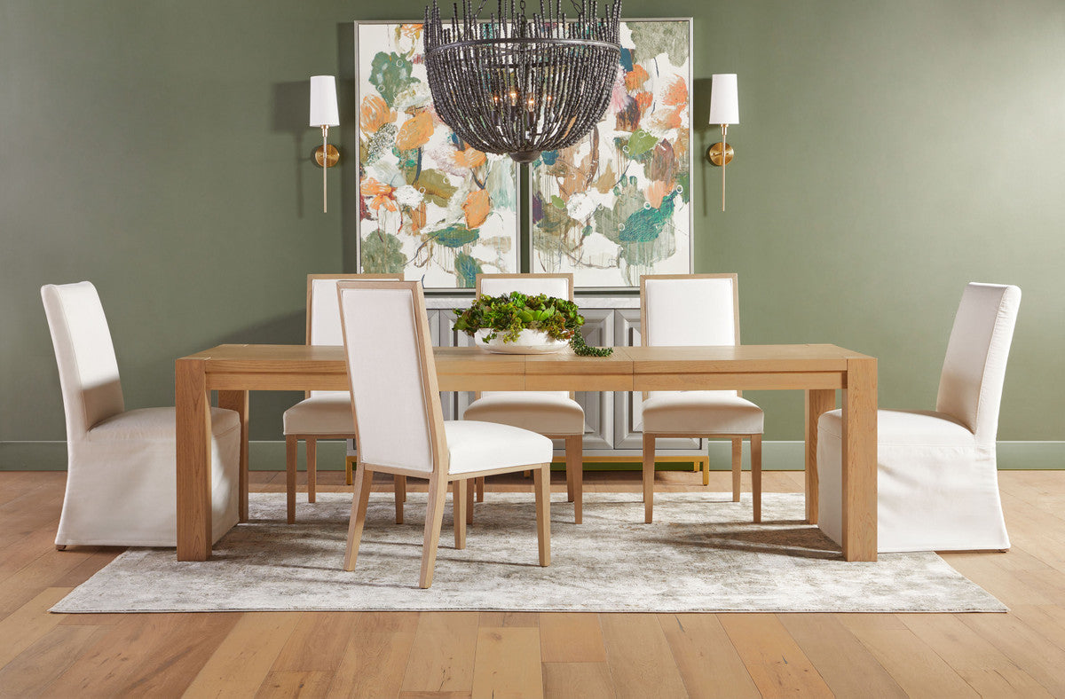 Adler Extension Dining Table in Light Honey Oak from Essentials For Living - Luna Furniture