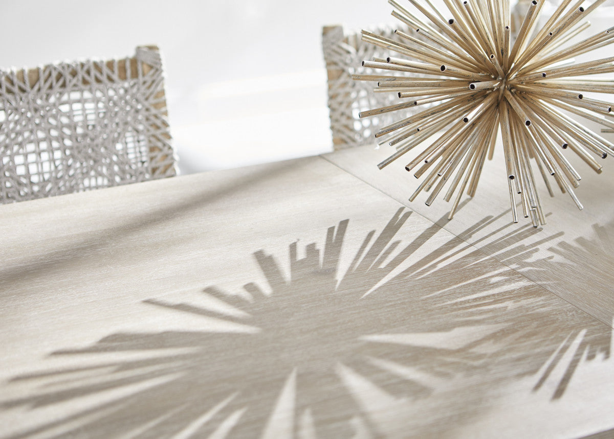 Adler Extension Dining Table in Natural Gray Acacia from Essentials For Living - Luna Furniture