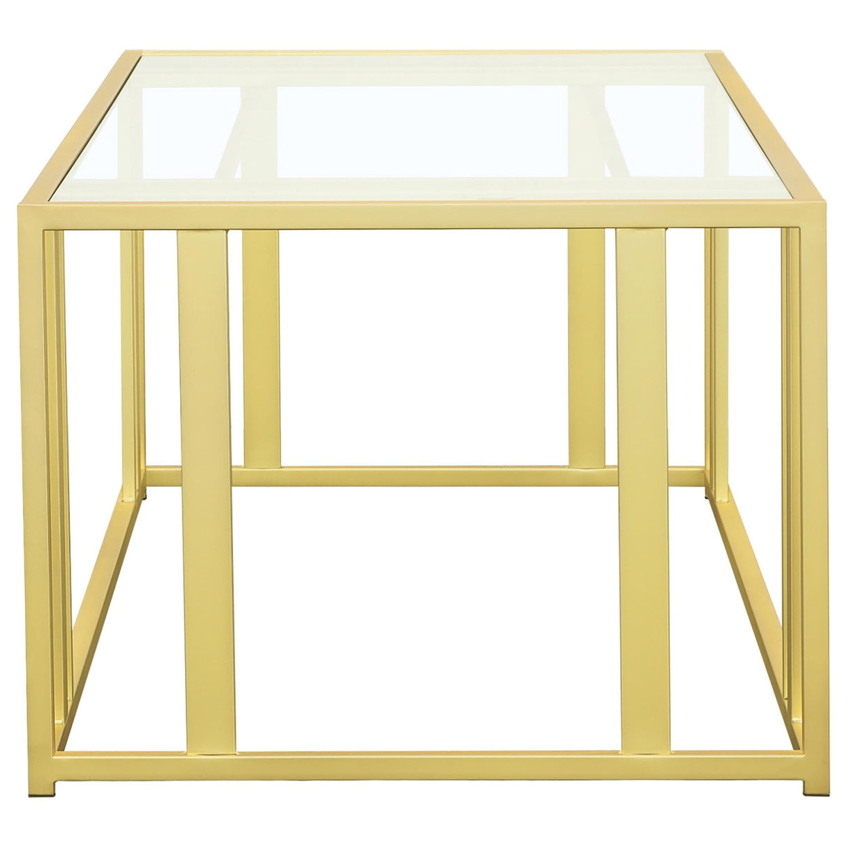 Adri 3-piece Coffee and End Table Set Black Nickel from Coaster - Luna Furniture