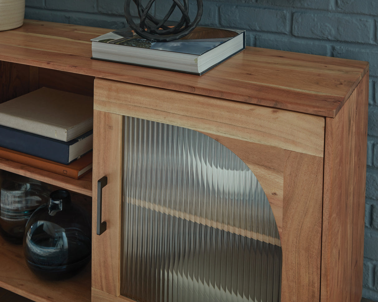Adway Natural Brown Accent Cabinet from Ashley - Luna Furniture