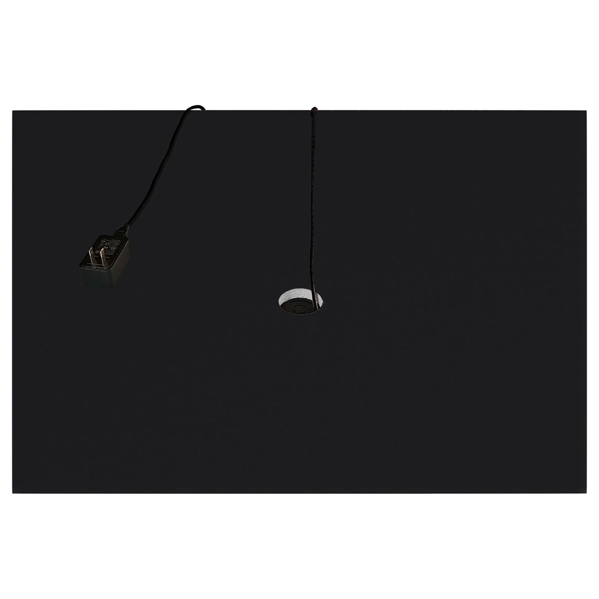 Aero Black 5-Shelf Display Curio Cabinet with LED and Clear Tempered Glass Shelves from Coaster - Luna Furniture