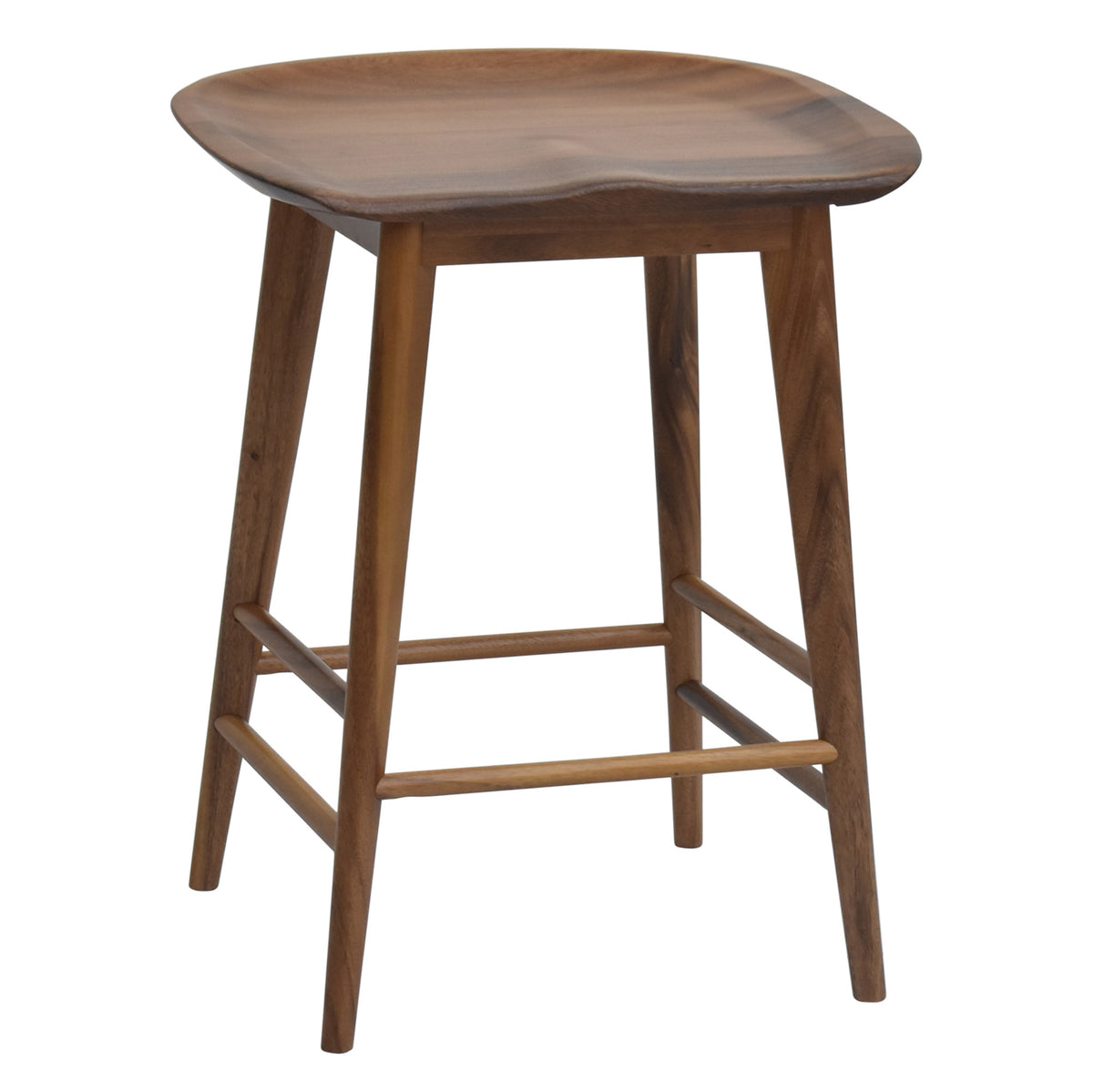 Hilton 24″ Backless Counter Stool, Natural from Steve Silver - Luna Furniture