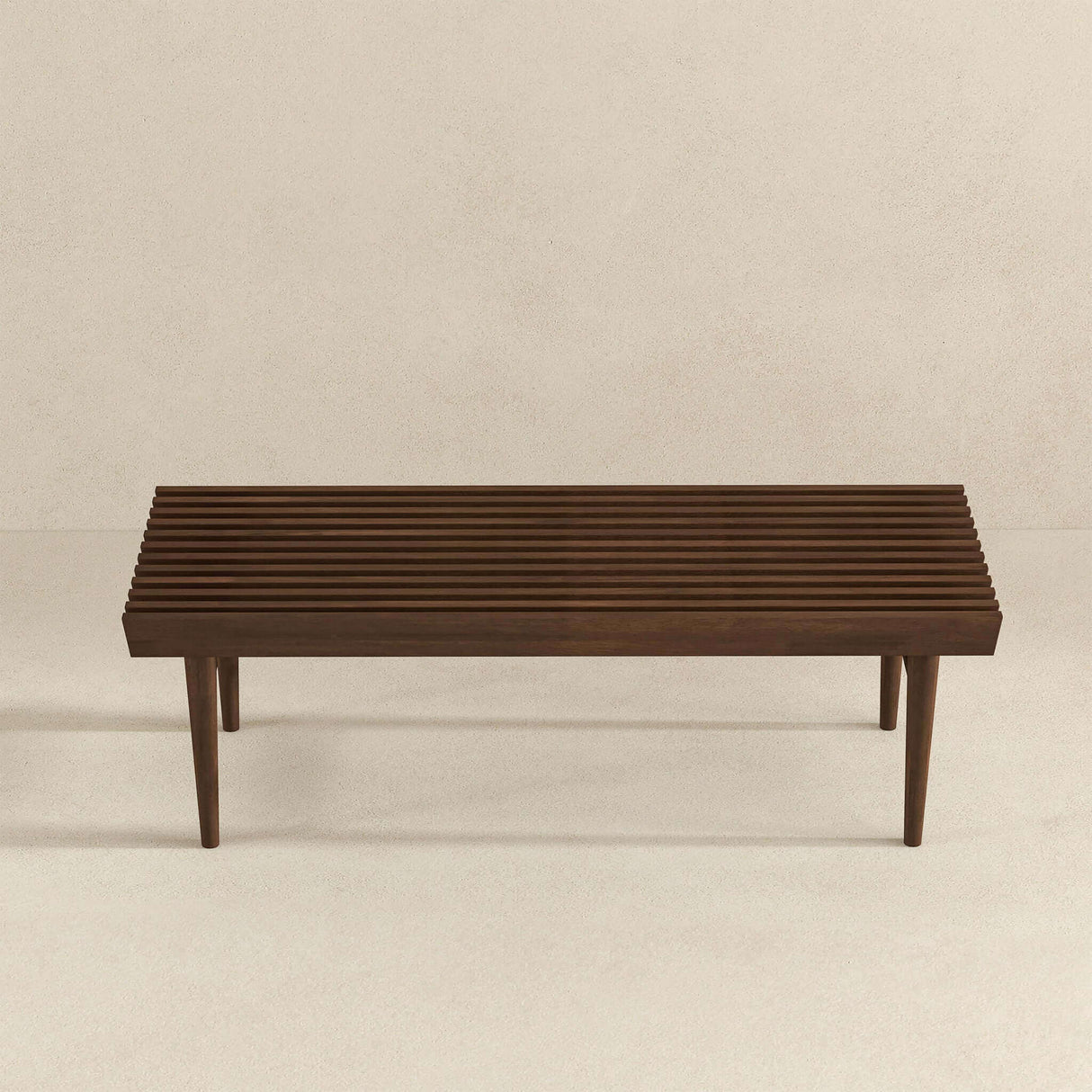 Mia Brown Bench from Midinmod - Luna Furniture