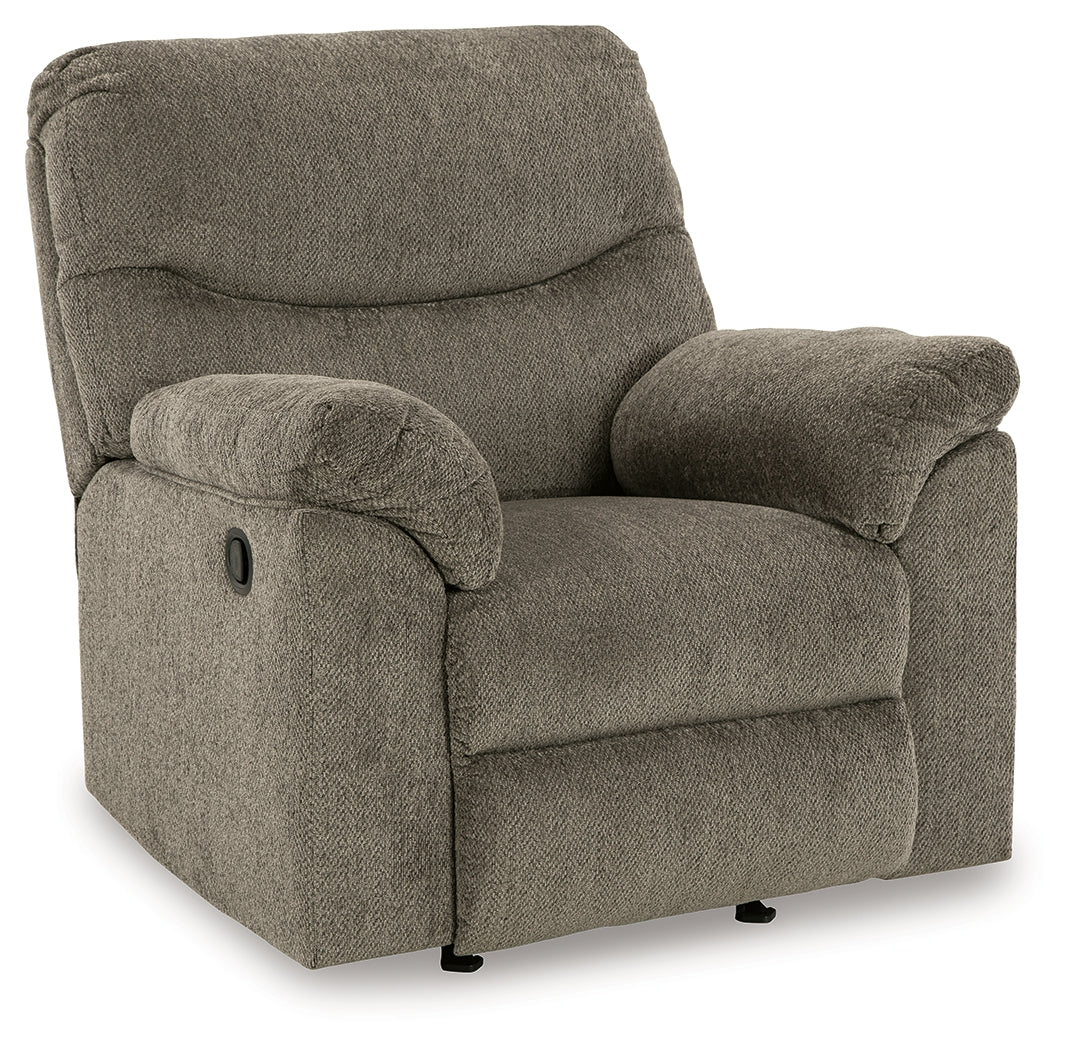 Alphons Putty Reclining Sofa and Recliner from Ashley - Luna Furniture