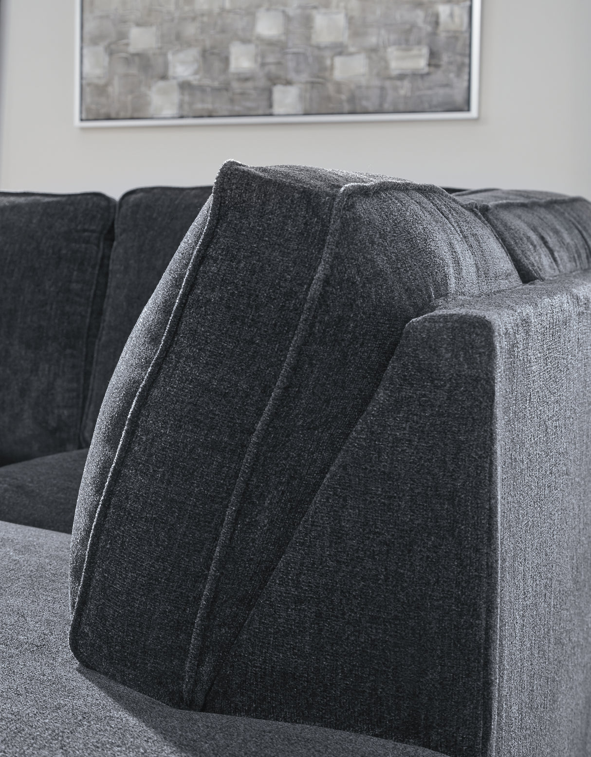 Altari Slate 2-Piece Sectional with Ottoman from Ashley Furniture - Luna Furniture