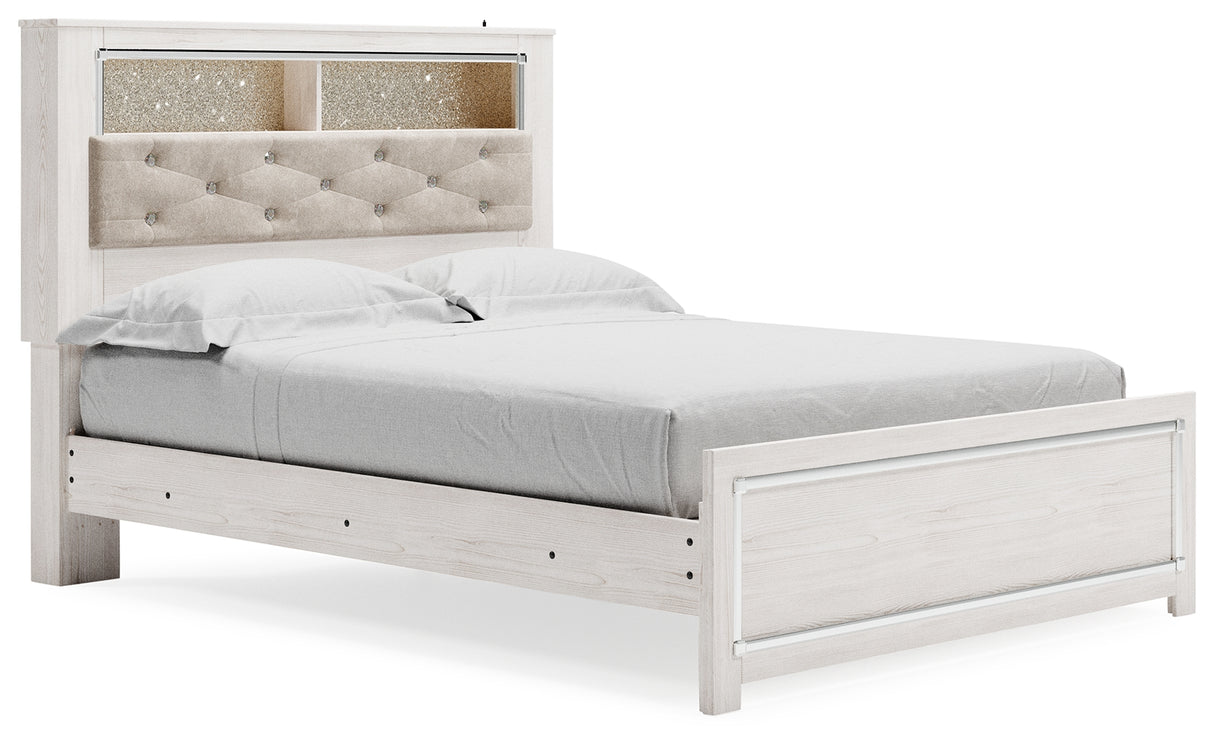 Altyra Queen Bookcase Bed, Dresser, Chest and Nightstand from Ashley - Luna Furniture