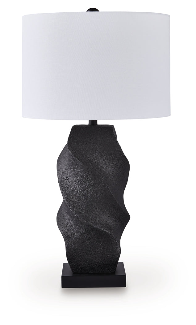 Amillion Black Table Lamp from Ashley - Luna Furniture