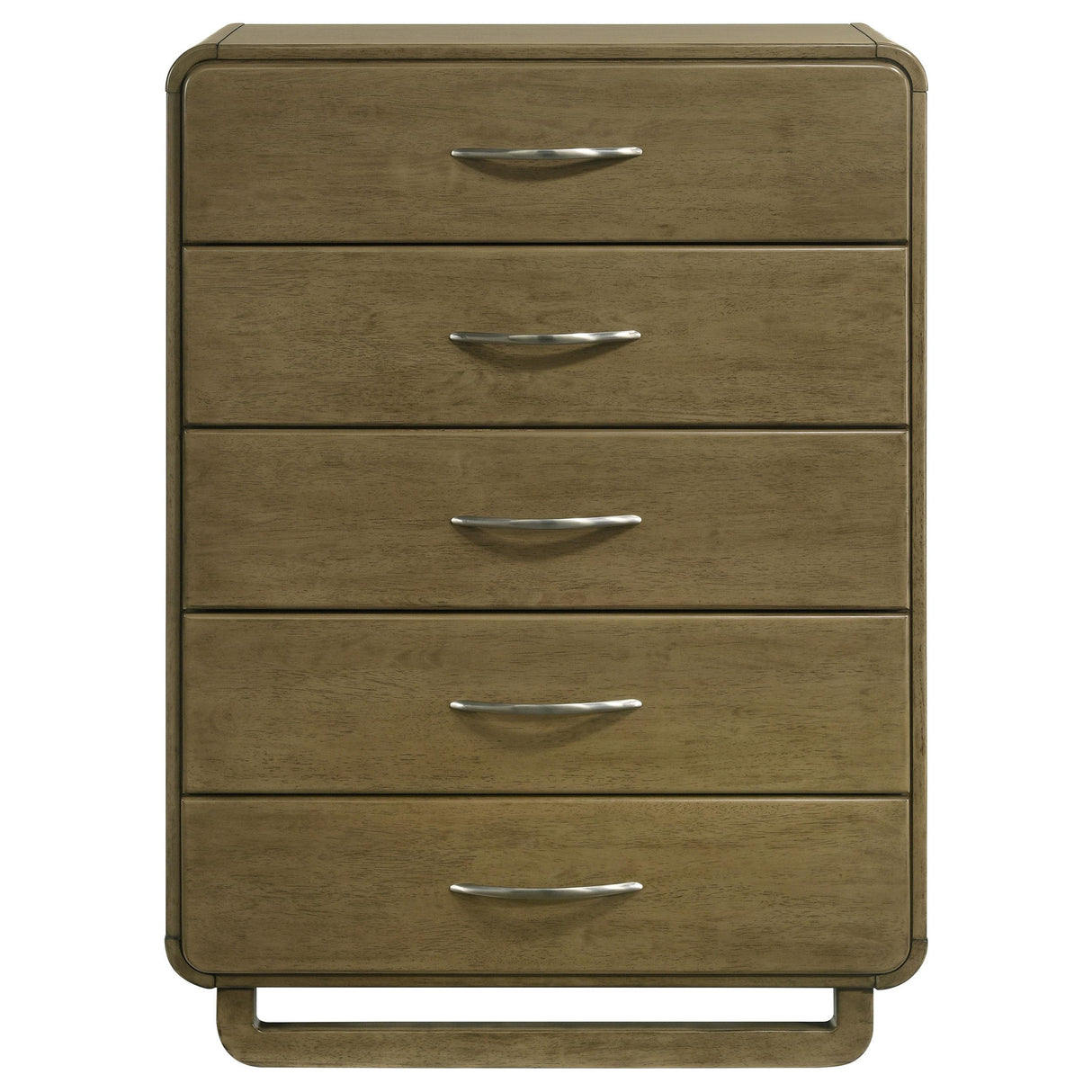 Amsbury Nutmeg 5-Drawer Chest from Coaster - Luna Furniture