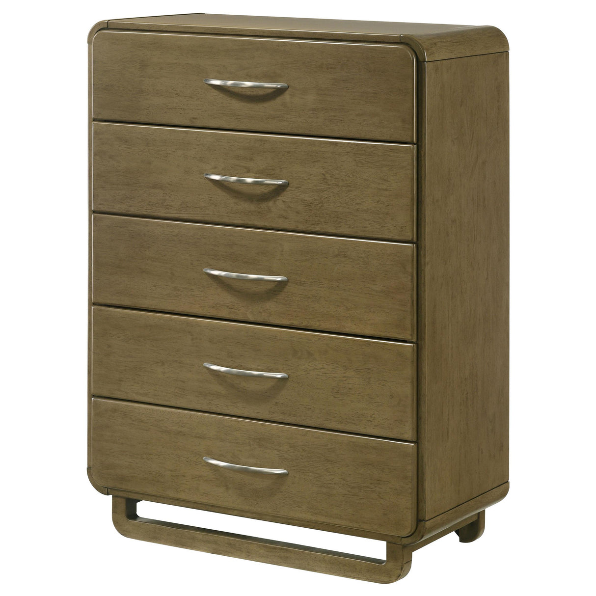 Amsbury Nutmeg 5-Drawer Chest from Coaster - Luna Furniture