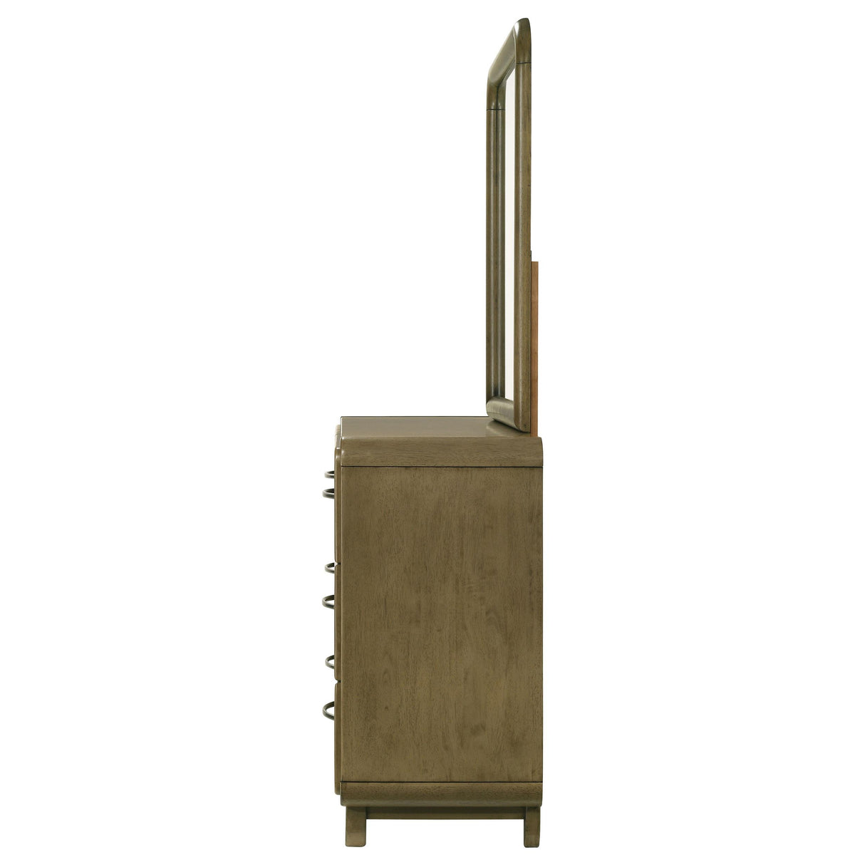 Amsbury 6-drawer Dresser and Mirror Nutmeg from Coaster - Luna Furniture