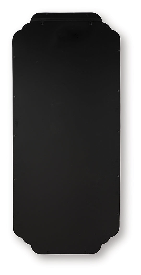 Antigone Black Floor Mirror from Ashley - Luna Furniture