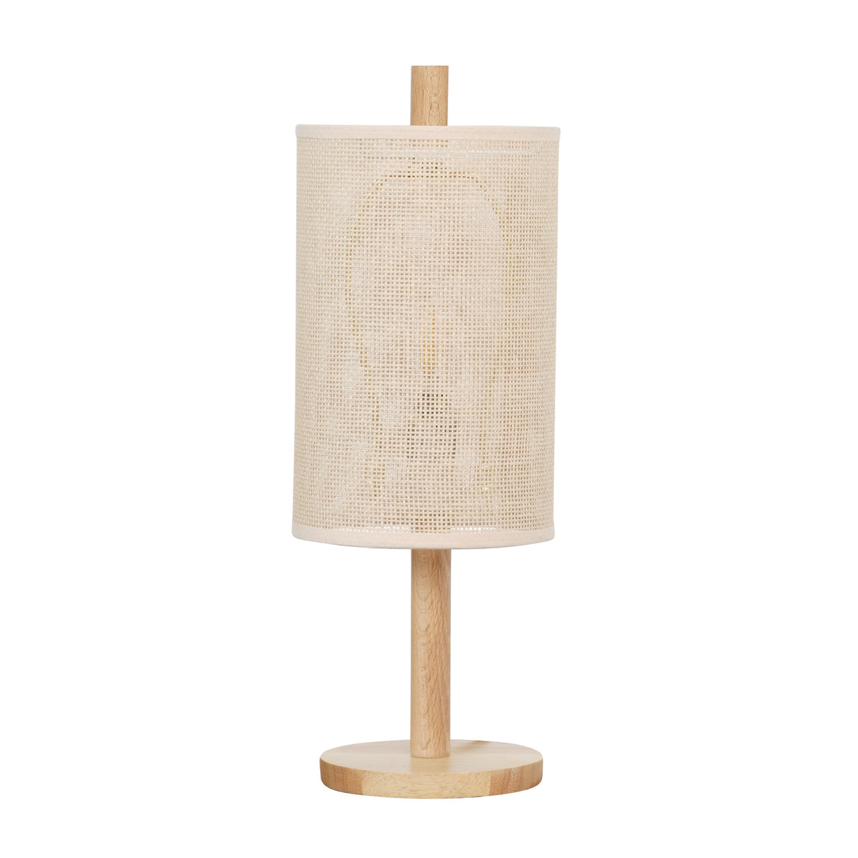 Arcana Table Lamp - Oak - Natural from Ashcroft Furniture - Luna Furniture