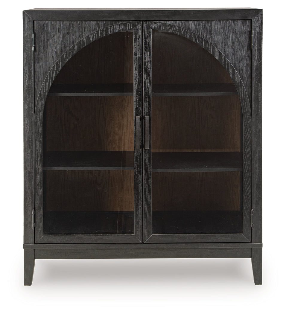 Armenleigh Black/Brown Accent Cabinet from Ashley - Luna Furniture