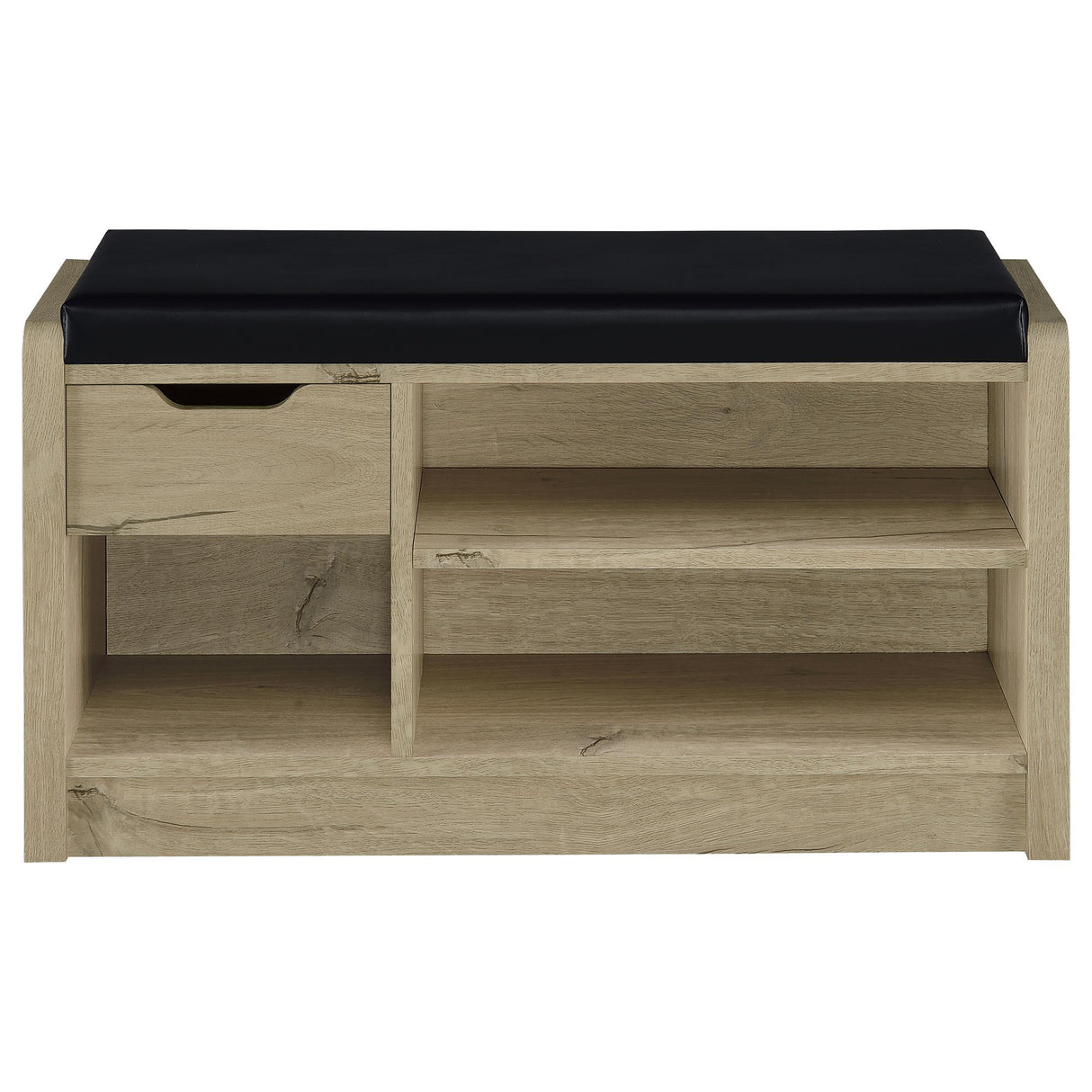 Arrington Storage Bench White Oak from Coaster - Luna Furniture