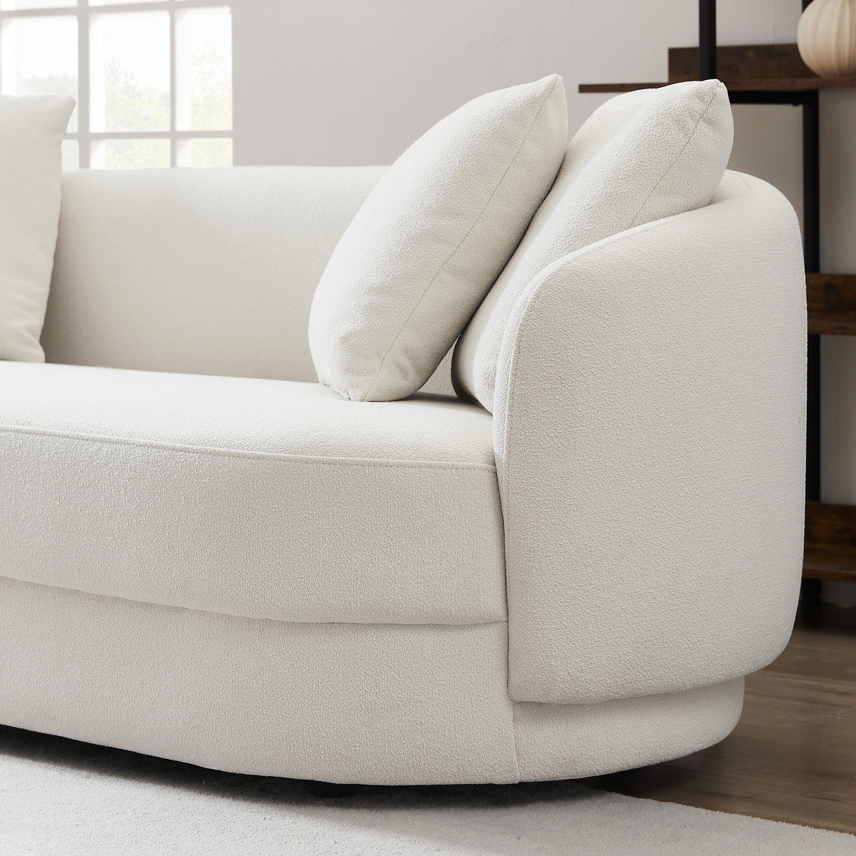 Dylan Beige Boucle Sofa from Ashcroft Furniture - Luna Furniture