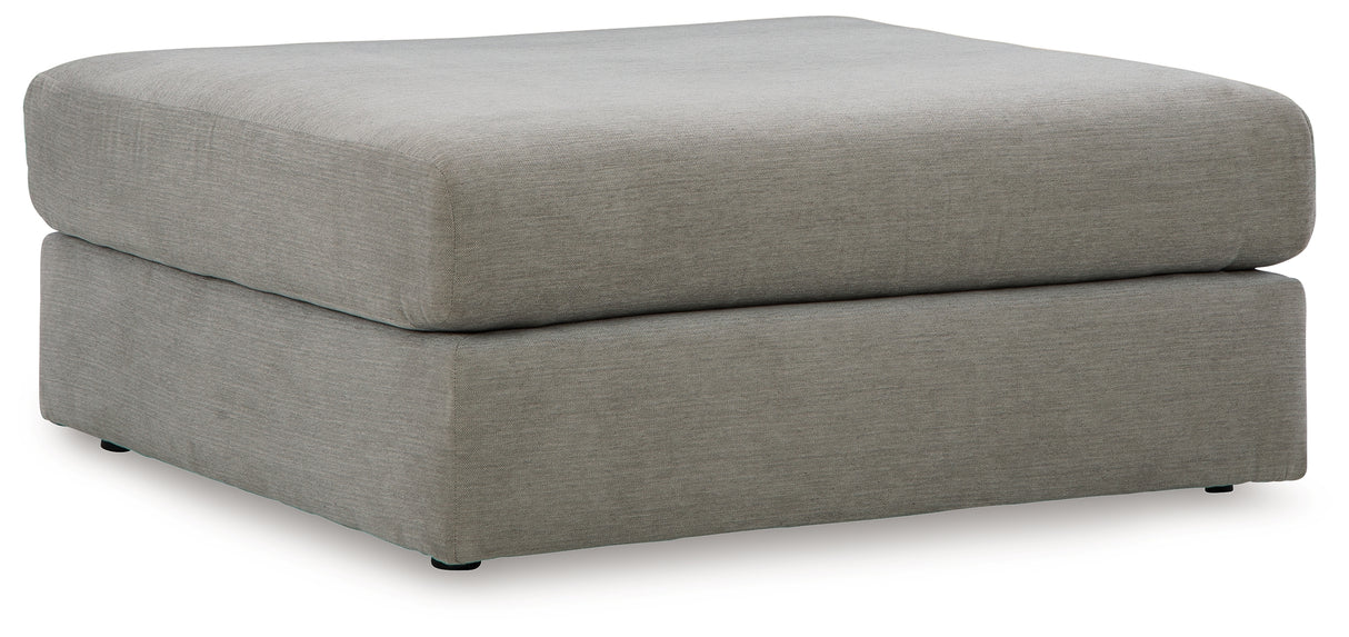 Avaliyah Ash 2-Piece Sectional with Ottoman from Ashley - Luna Furniture