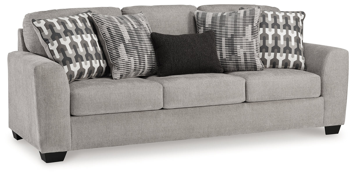 Avenal Park Sofa, Loveseat, Chair and Ottoman in Flannel from Ashley - Luna Furniture