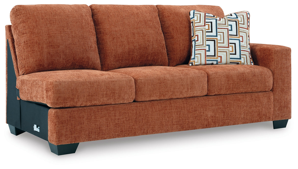 Aviemore Spice Right-Arm Facing Sofa from Ashley - Luna Furniture