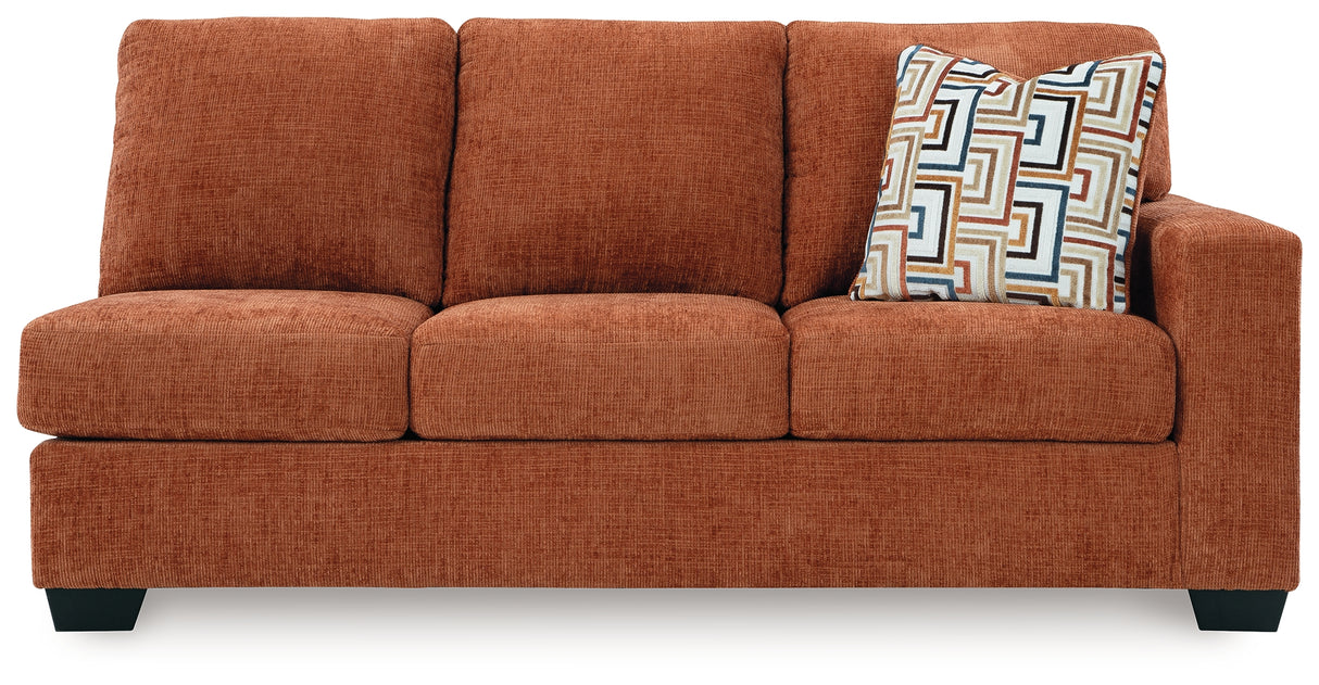 Aviemore Spice Right-Arm Facing Sofa from Ashley - Luna Furniture