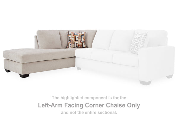 Aviemore Stone Left-Arm Facing Corner Chaise