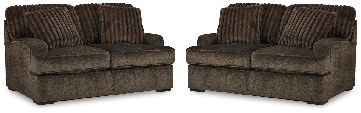 Aylesworth 2 Loveseats from Ashley - Luna Furniture