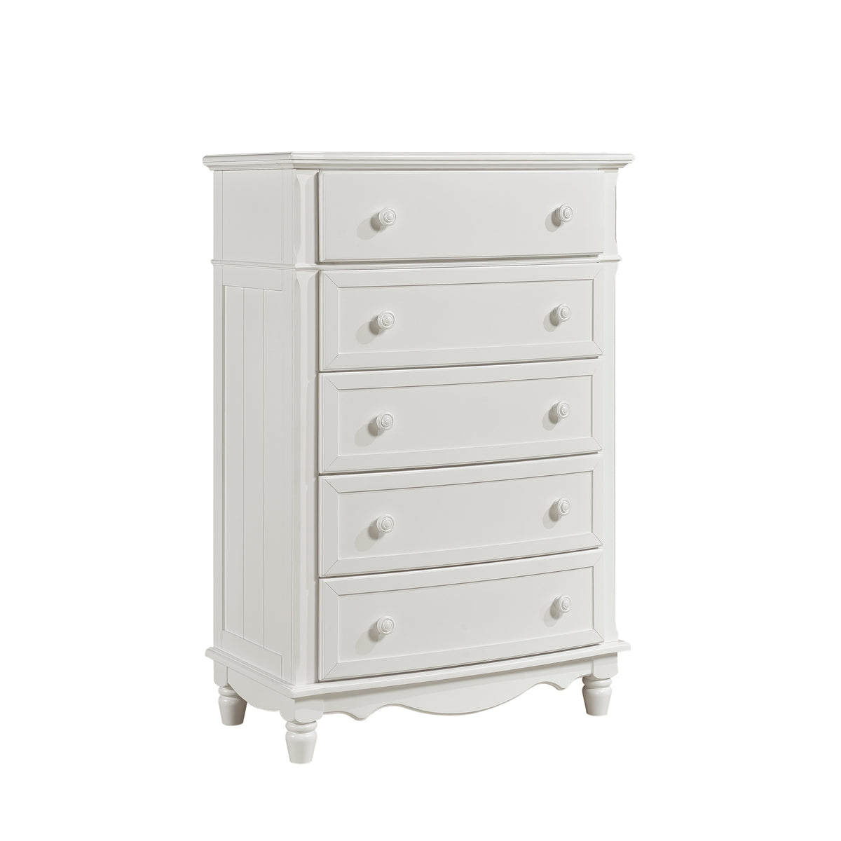 B1799T-1*9 5-Piece Youth Bedroom Set (Twin Bed, Nightstand, Dresser, Mirror, Chest) from Homelegance - Luna Furniture