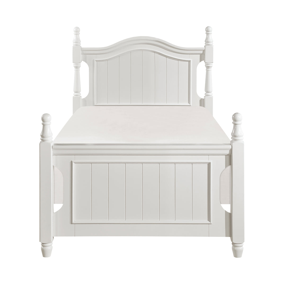 B1799T-1*9 5-Piece Youth Bedroom Set (Twin Bed, Nightstand, Dresser, Mirror, Chest) from Homelegance - Luna Furniture