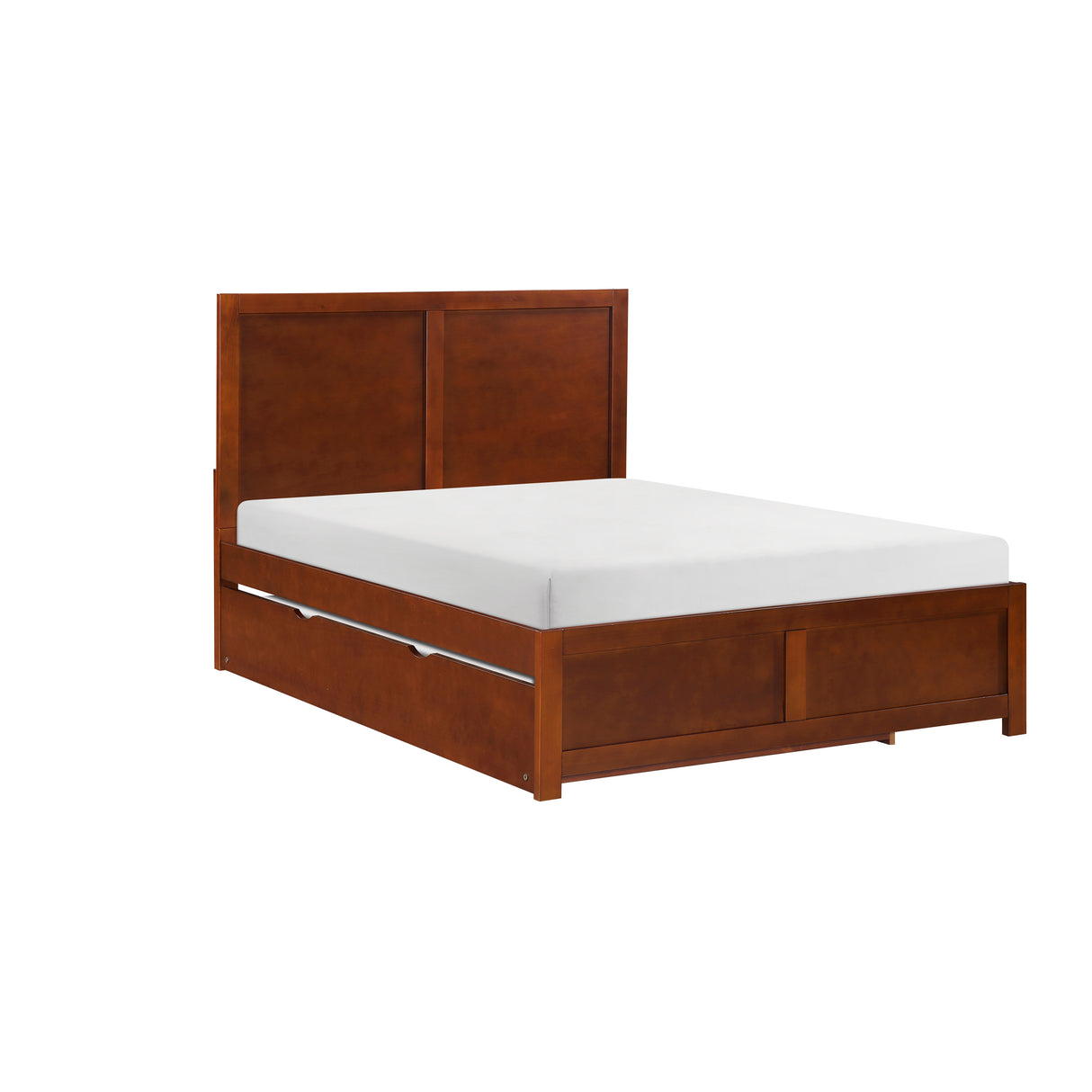 Rowe Dark Cherry Full Platform Bed from Homelegance - Luna Furniture