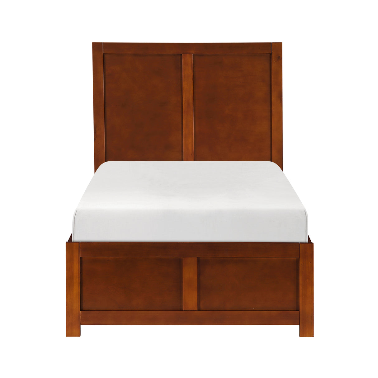 Rowe Dark Cherry Twin Platform Bed from Homelegance - Luna Furniture