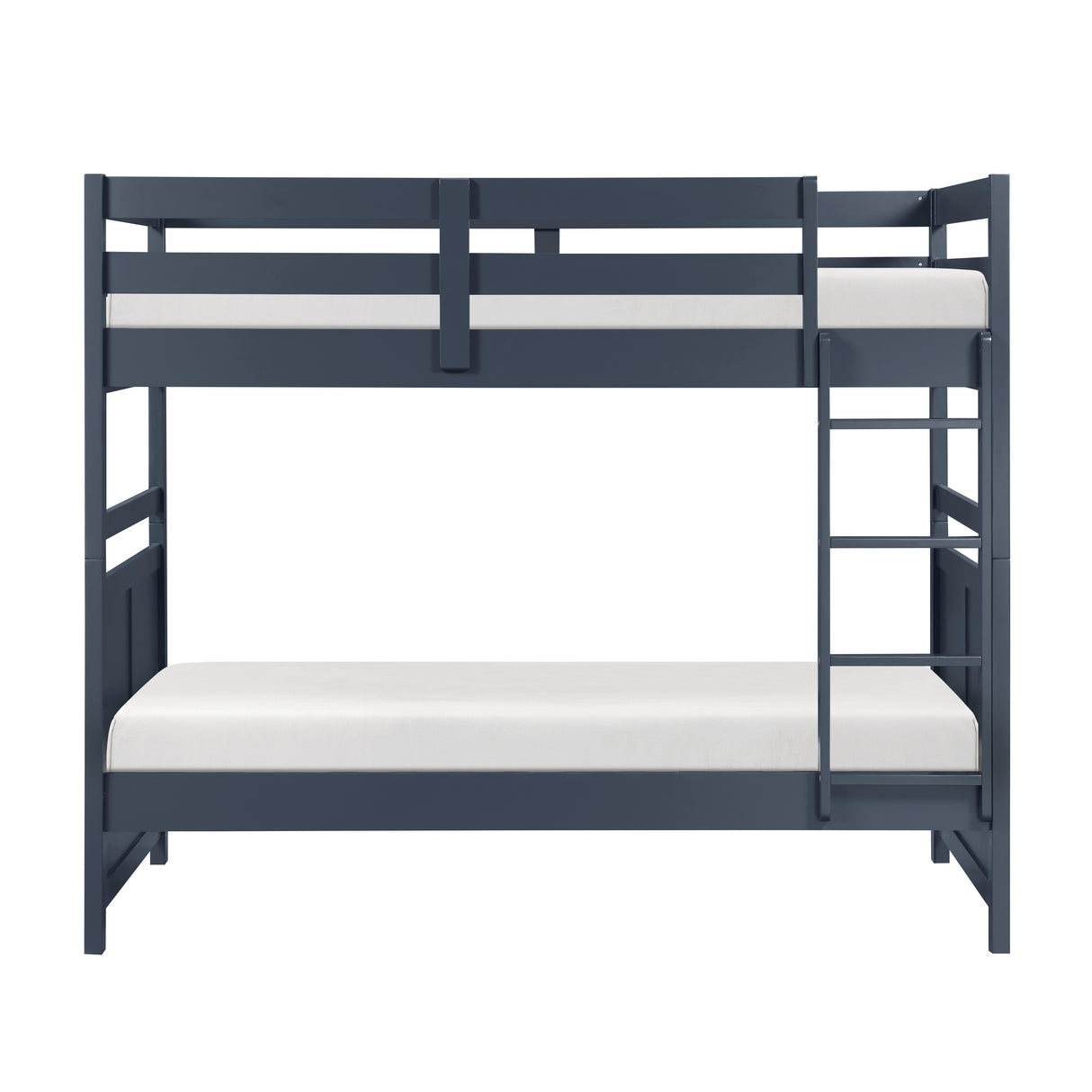 Sloane Navy Blue Twin/Twin Bunk Bed from Homelegance - Luna Furniture